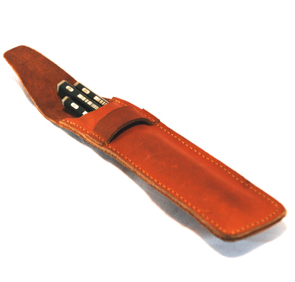 Leather daily carry-ons