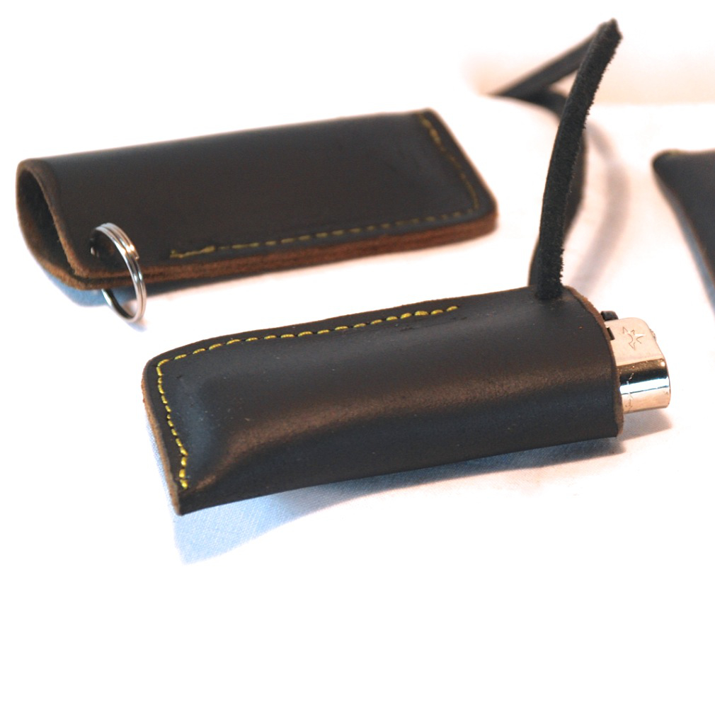 Leather daily carry-ons