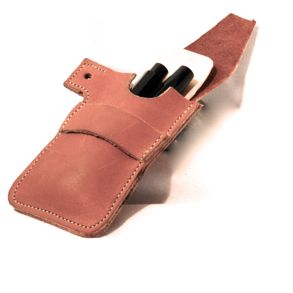 Leather daily carry-ons