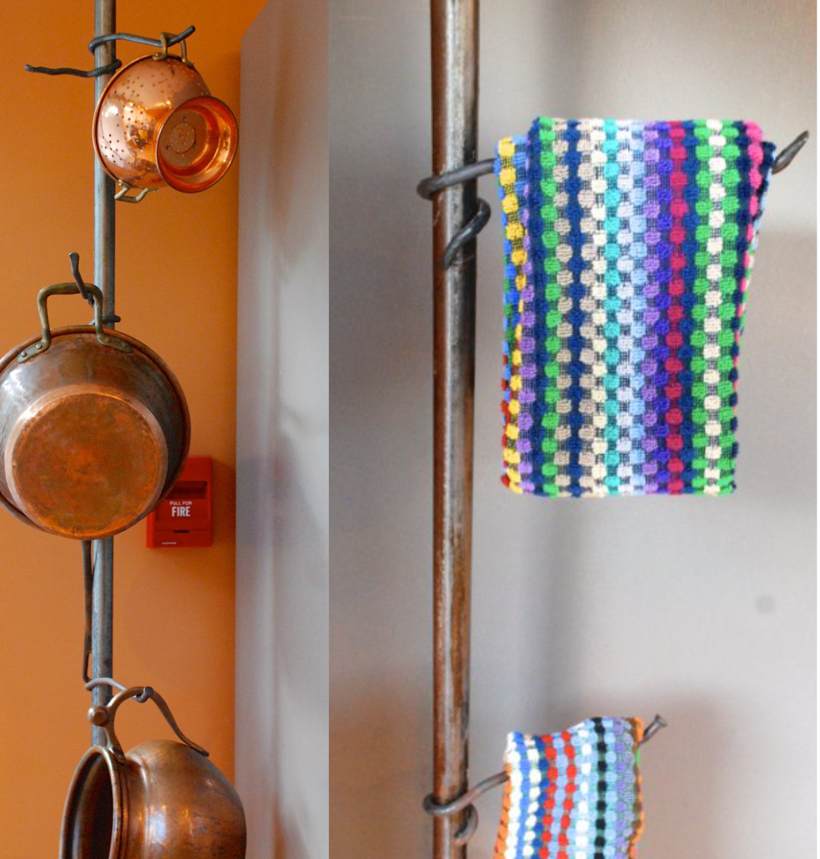 Towel holder/ pot holder
